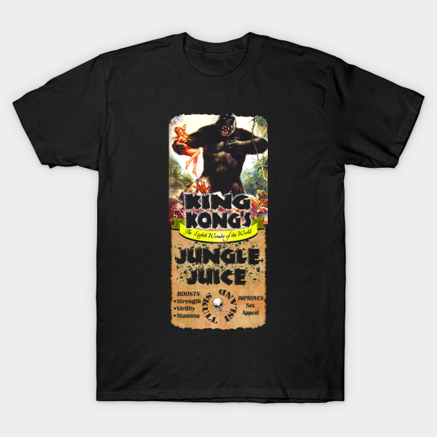 King Kong Jungle Juice King Kong TShirt TeePublic